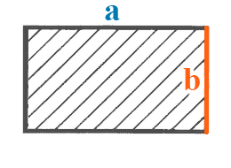 Прямоугольник со стороной b