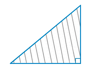 Площадь прямоугольного треугольника через катет и гипотенузу.