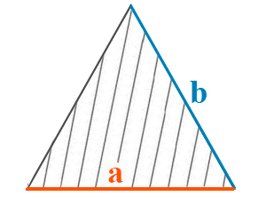 Основание равнобедренного треугольника.