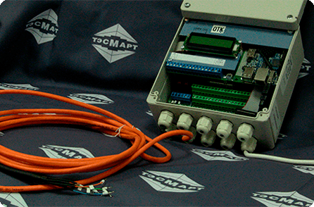 ТЭСМАРТ-РП (IP68) с подключенным кабелем